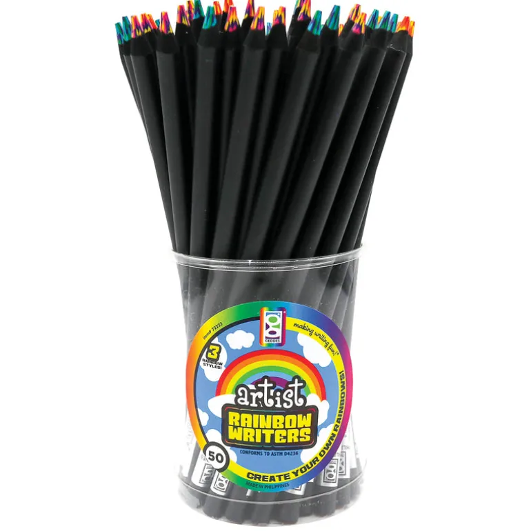 Artist Rainbow Writer Pencils - 50 per tub