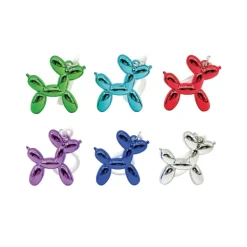 Balloon Dog Keychain - 24 per bag