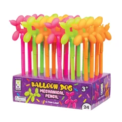 Balloon Dog Mechanical Pencil - 24 per display