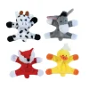Barnyard Locker Buddies Plush Magnets - 12 per bag