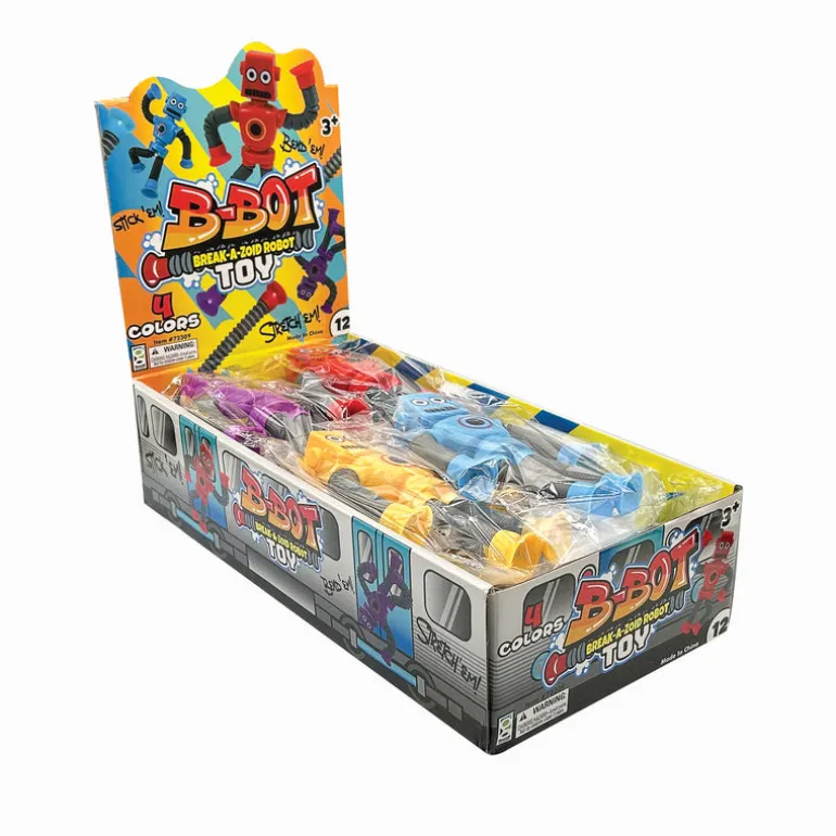 B-Bot Break-a-Zoid Robot Toys - 12 per display