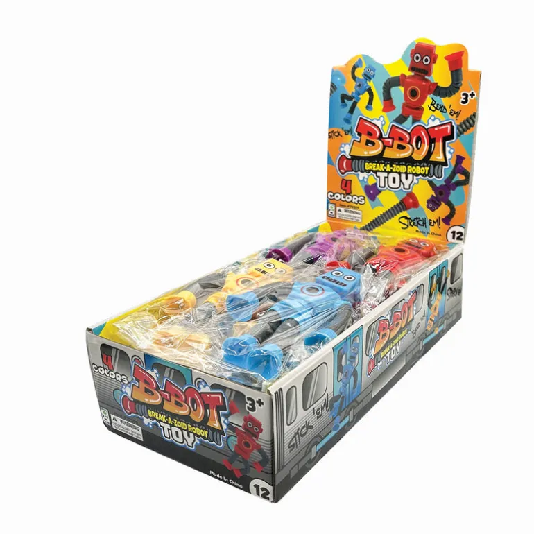 B-Bot Break-a-Zoid Robot Toys - 12 per display