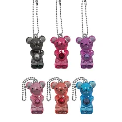 Birthstone Bears Keychain - 100 per bag