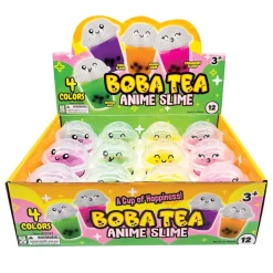 Boba Tea Anime Slime - 12 per Display