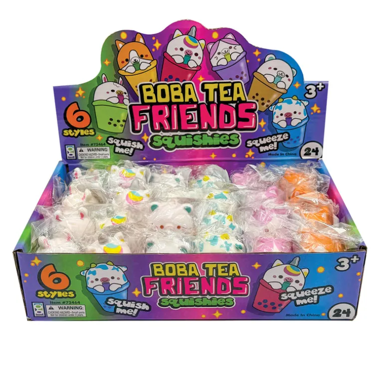 Boba Tea Friends Squishes - 24 per display