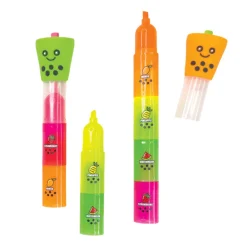 Boba Tea Stackable Highlighter - 12 per Bag