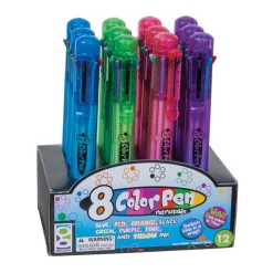 8-Color Pens - 12 per display