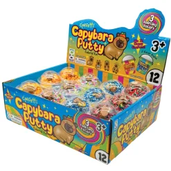 Confetti Capybara Putty - 12 per display