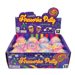 Confetti Fireworks Putty - 12 per display