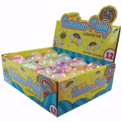 Confetti Rainbow Putty - 12 per display