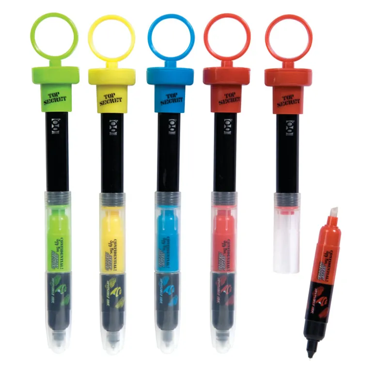Confidential 5-in-1 Spy Pens - 12 per display
