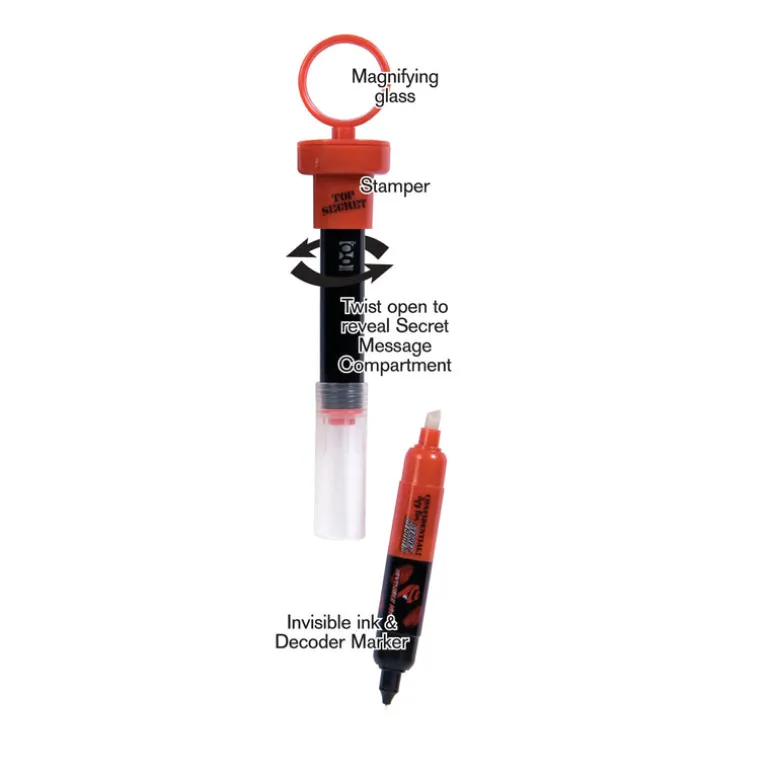 Confidential 5-in-1 Spy Pens - 12 per display