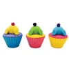 Cupcake Diving Sharpener Eraser - 24 per box
