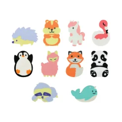 Cute Animal Erasers - 100 per bag