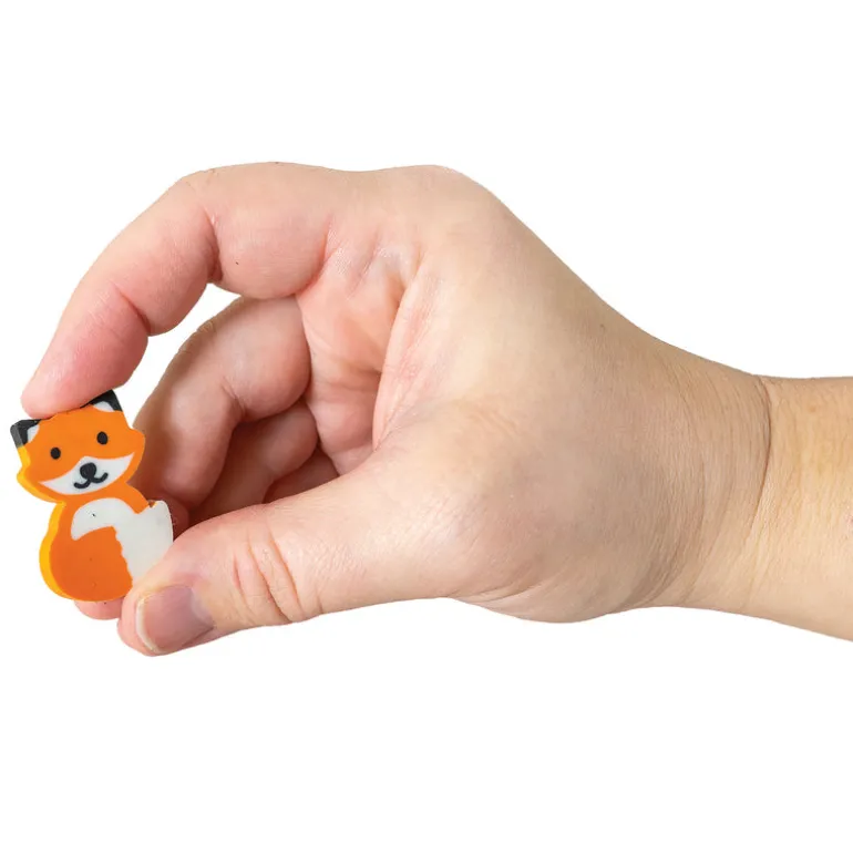 Cute Animal Erasers - 100 per bag
