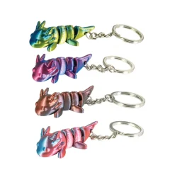 3D Printed Axolotl Keychains - 24 per box