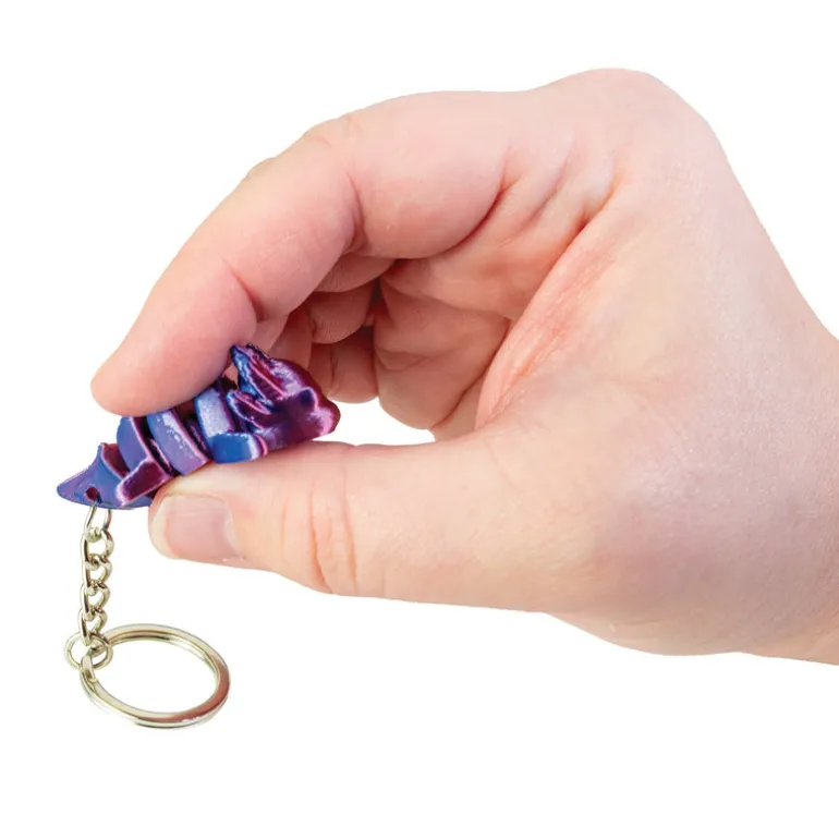 3D Printed Axolotl Keychains - 24 per box