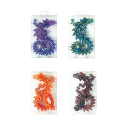 3D Printed Dragon Fidget Toys - 24 per box