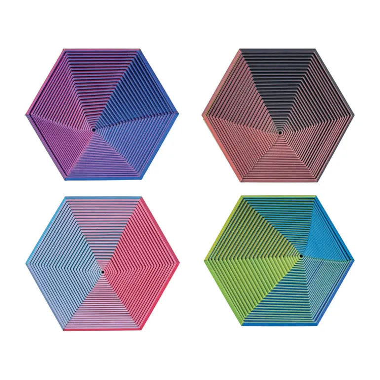 3D Printed Fractal Fidget Hexagon Toys - 12 per box