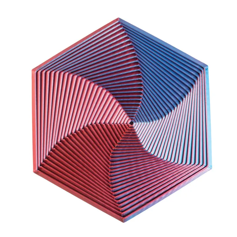 3D Printed Fractal Fidget Hexagon Toys - 12 per box
