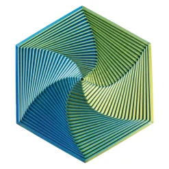 3D Printed Fractal Fidget Hexagon Toys - 12 per box