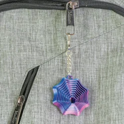 3D Printed Spider Web Keychain - 24 per box