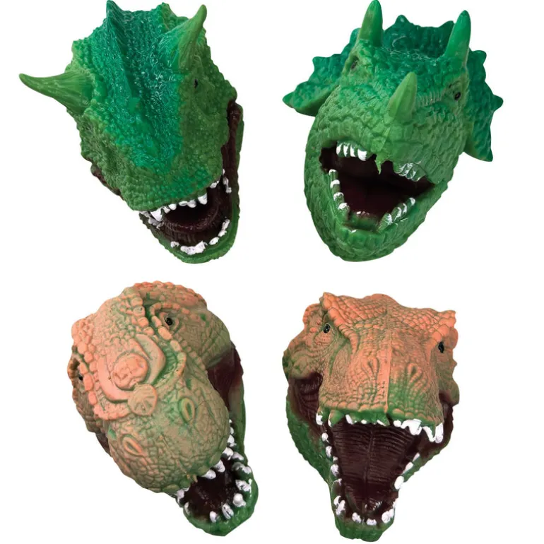 Dinosaur Finger Puppet Toys - 12 per bag
