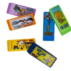 Dog Man Beveled Erasers - 24 per box