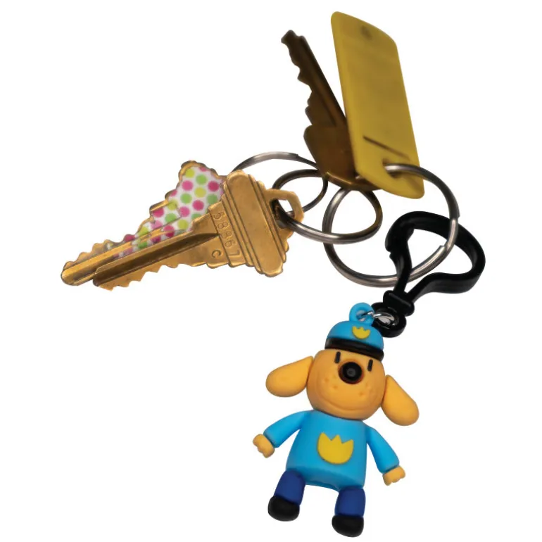 Dog Man Keychain - 24 per bag