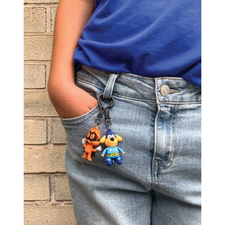 Dog Man Keychain - 24 per bag