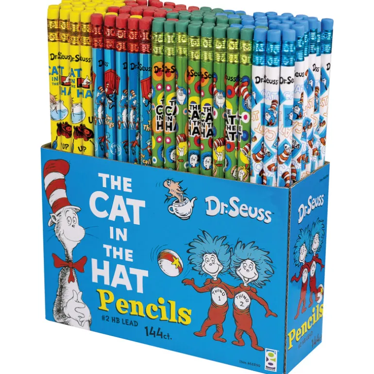 Dr. Seuss™ Cat in the Hat Pencils - 144 per display