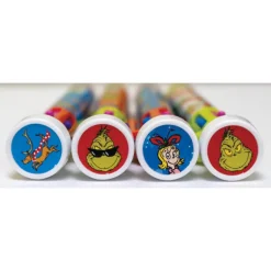 Dr. Seuss™ Grinch 6 Color Pens with Stamper - 12 per display