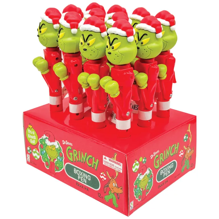 Dr. Seuss™ Grinch Boxing Pens - 12 per display
