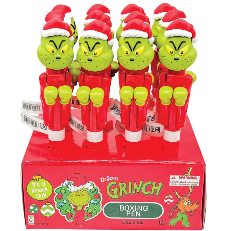 Dr. Seuss™ Grinch Boxing Pens - 12 per display
