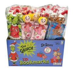 Dr. Seuss™ Grinch 3D Bookmarks - 24 per display