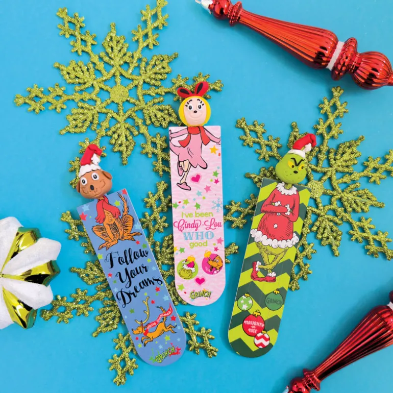 Dr. Seuss™ Grinch 3D Bookmarks - 24 per display