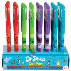 Dr. Seuss™ Grip Gel Pens - 24 per display