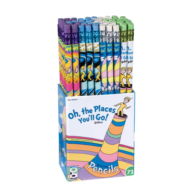 Dr. Seuss™ Oh The Places You’ll Go! Pencils - 72 per display