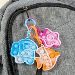 Fidget Poppers Keychain - 100 per bag