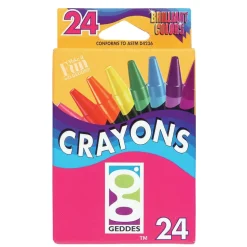 GEDDES 24-CT Crayon - 12 per box
