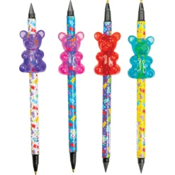 Gummy Bear Forever Pencil & Pen Combo w/scented Gummy Bear Grip - 24 per tub