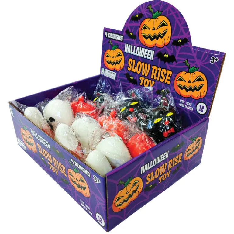 Halloween Squishy Toys - 12 per display