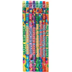 Happy Birthday Pencils - 144 per display