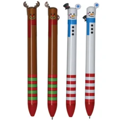 Holiday 2-Color Pens - 12 pens per display