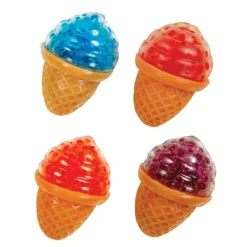 Ice Cream Cone Squish Ball Toys - 24 per box