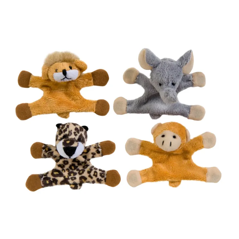 Jungle Locker Buddies Plush Magnets - 12 per tub