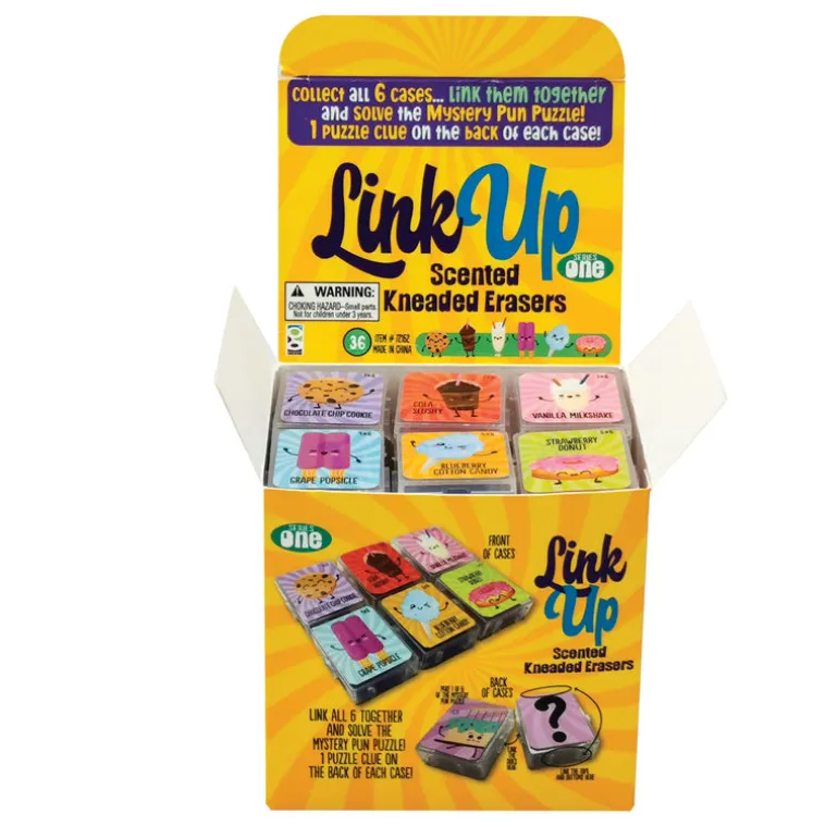 Link Up Scented Kneaded Erasers: Series One - 36 per display
