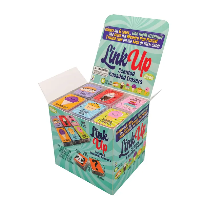 Link Up Scented Kneaded Erasers: Series Three - 36 per display