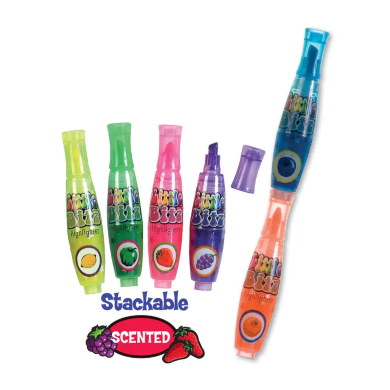 Little Bitz Scented Highlighters - 100 per tub