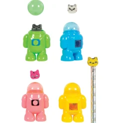 Major Tom Cat Sharpener & Eraser Combos - 24 per box